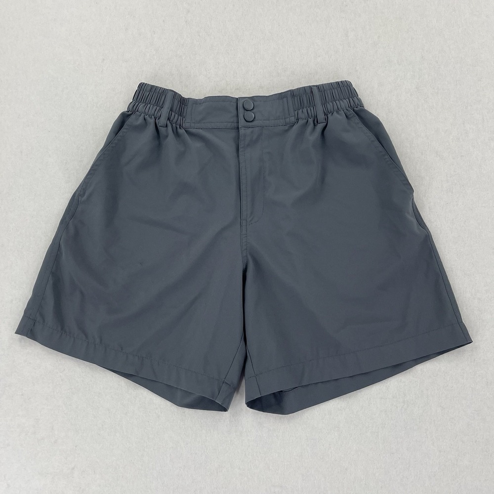 Burlebo Everyday Shorts Mens S Gray Performance 4 Way Stretch Casual Fishing